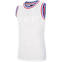 Men's Nike White France National Team Basketball Jersey