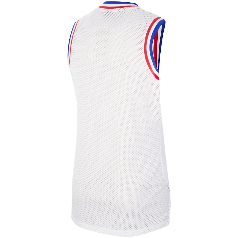 Men's Nike White France National Team Basketball Jersey