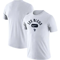 Men's Nike White France National Team Lockup Legend Performance T-Shirt