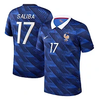 Men's Nike William Saliba Blue France National Team 2026 Home Stadium Replica Jersey