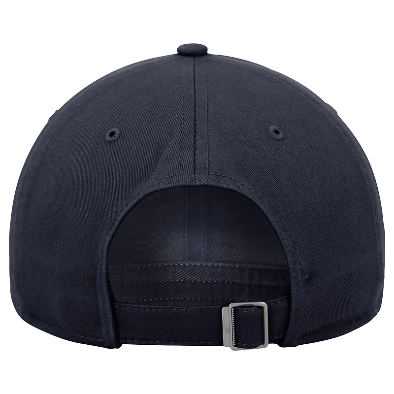 Casquette unisexe Nike bleu marine Club de l'équipe de France, ajustable