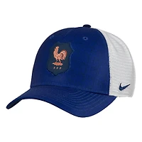 Casquette ajustable Nike bleu marine à imprimé Rise de l'équipe France