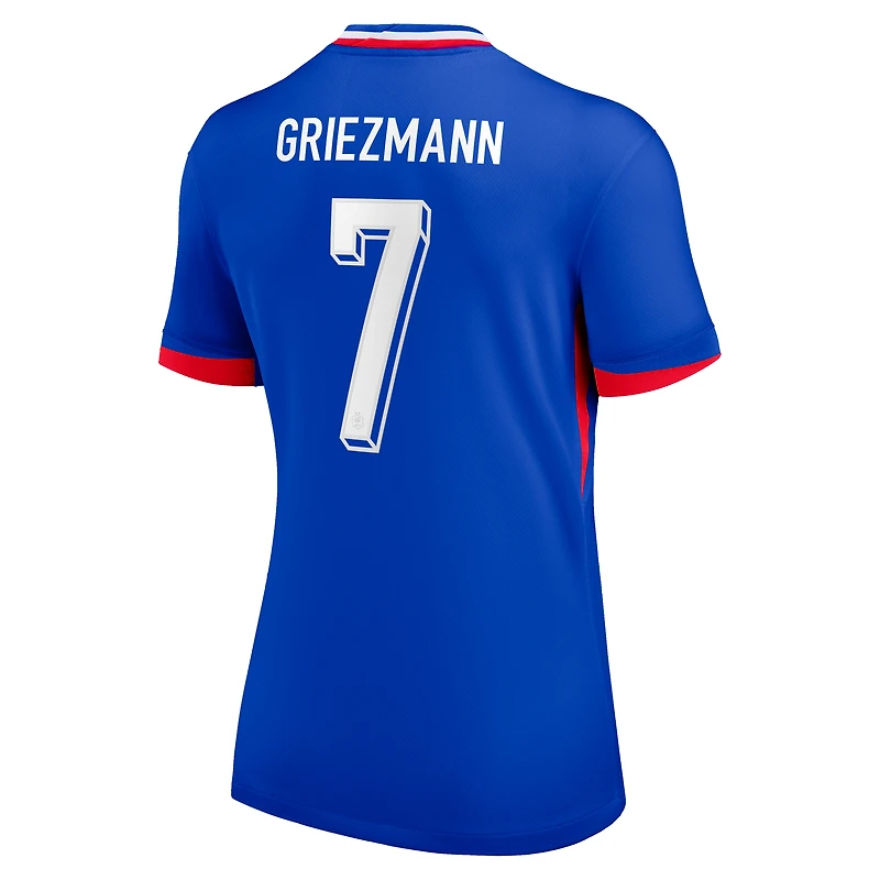 Women's Nike Antoine Griezmann Blue France National Team 2024 Home Replica Jersey