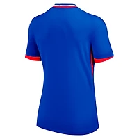 Women's Nike  Blue France National Team 2024 Home Replica Blank Jersey
