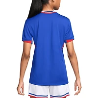 Women's Nike  Blue France National Team 2024 Home Replica Blank Jersey