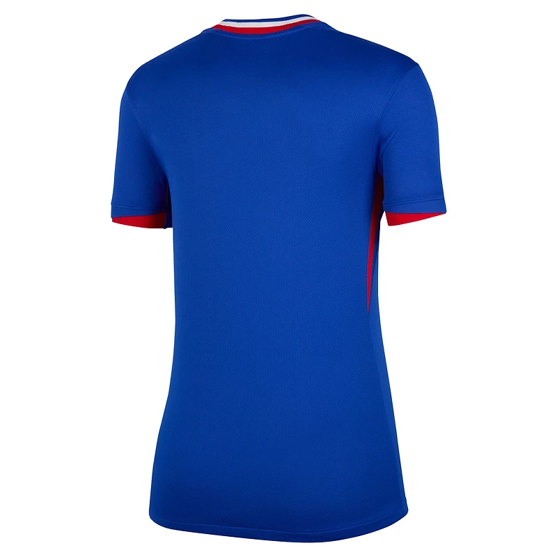 Women's Nike  Blue France National Team 2024 Home Replica Jersey