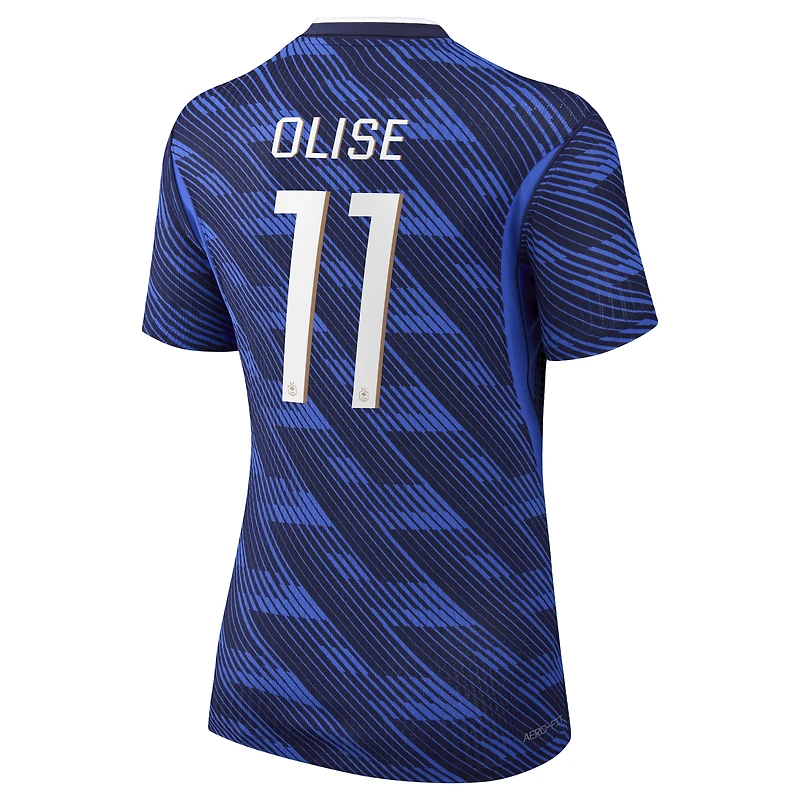 Women's Nike Michael Olise Blue France National Team 2026 Home Match Authentic Jersey