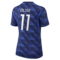 Women's Nike Michael Olise Blue France National Team 2026 Home Match Authentic Jersey