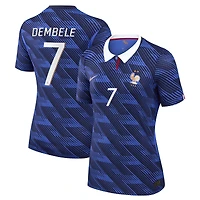 Women's Nike Ousmane Dembélé Blue France National Team 2026 Home Match Authentic Jersey