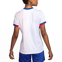 Maillot vierge Nike blanc réplique extérieur de l'équipe France 2024 pour femme