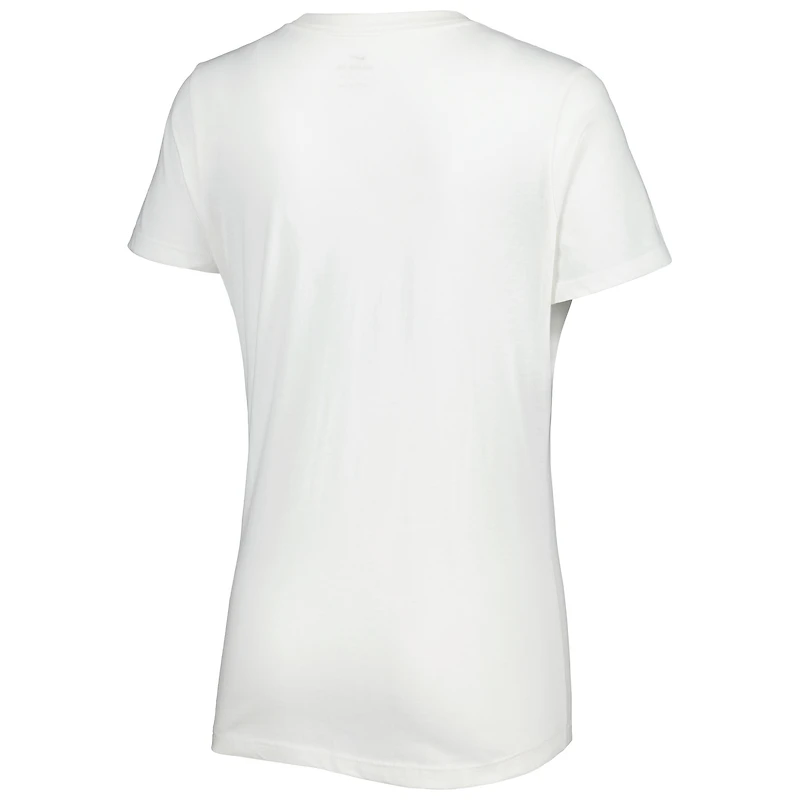 T-shirt à écusson de l'équipe nationale France Nike pour femme, blanc