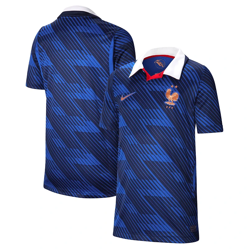 Youth Nike Blue France National Team 2026 Home Stadium Replica Jersey