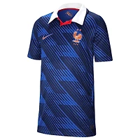 Maillot réplique domicile Nike bleu pour jeunes de l'équipe nationale France 2026
