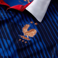 Maillot réplique domicile Nike bleu pour jeunes de l'équipe nationale France 2026
