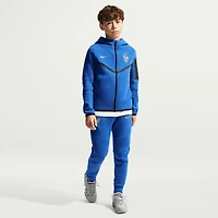 Youth Nike Blue France National Team Tech Fleece Full-Zip Hoodie