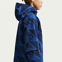 Youth Nike Blue France National Team Tech Woven Full-Zip Hooded Jacket