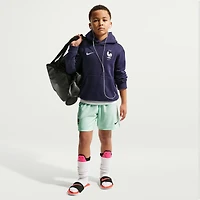 Short réplique extérieur Nike vert pour enfant, équipe de France 2026