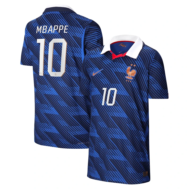 Youth Nike Kylian Mbappé Blue France National Team 2026 Home Match Authentic Jersey