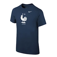 Youth Nike Navy France National Team Core T-Shirt