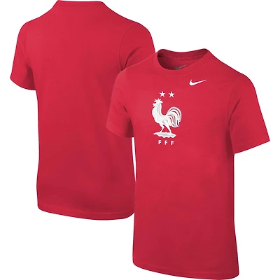 Youth Nike Red France National Team Core T-Shirt