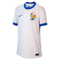 Maillot Nike blanc réplique domicile de l'équipe nationale France 2024 pour enfant