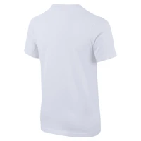 T-shirt Nike blanc pour jeunes avec écusson de l'équipe nationale France