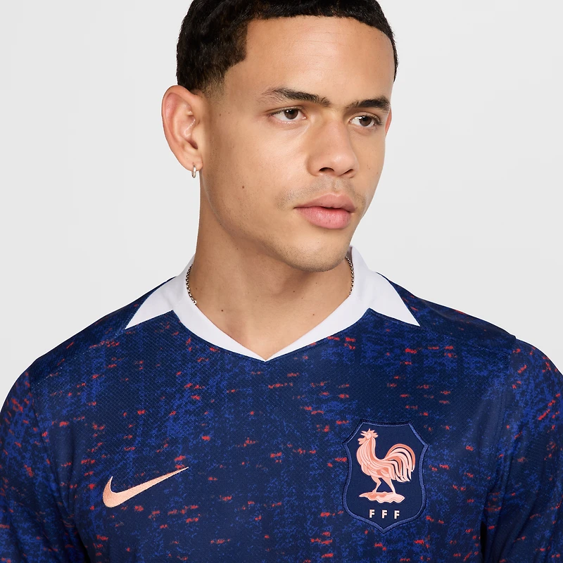 Men's Nike Blue France Women's National Team 2025/26 Home Replica Jersey