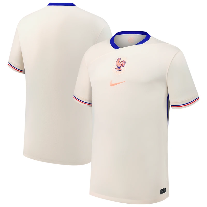Maillot Nike crème extérieur de l'équipe France féminine 2025/26