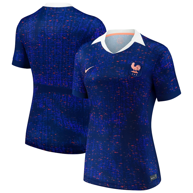 Women's Nike Blue France National Team 2025/26 Home Replica Jersey