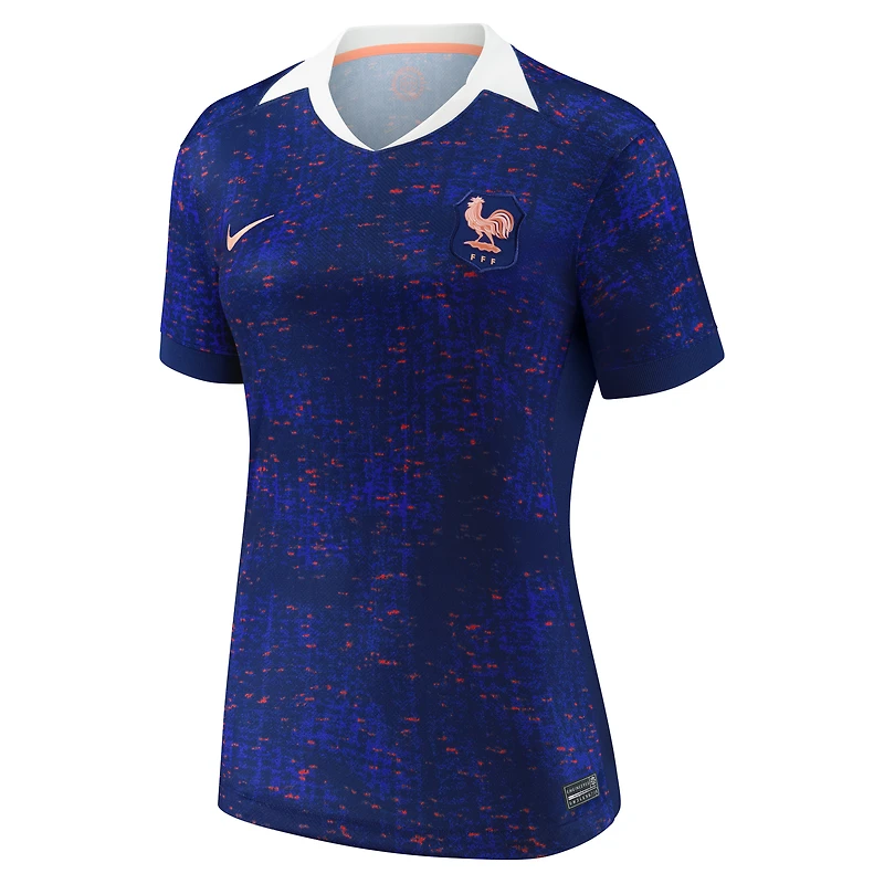 Women's Nike Blue France National Team 2025/26 Home Replica Jersey