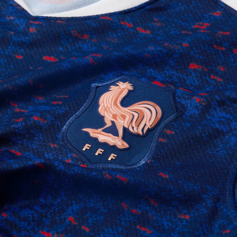 Women's Nike Blue France National Team 2025/26 Home Replica Jersey