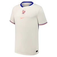Youth Nike Cream France Women's National Team 2025/26 Away Replica Jersey