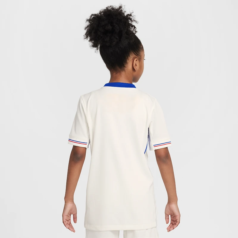 Youth Nike Cream France Women's National Team 2025/26 Away Replica Jersey