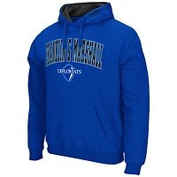 Men's Colosseum  Blue Franklin & Marshall Diplomats Arch Logo Hoodie