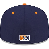 Casquette ajustée New Era Fredericksburg Nationals Copa De La Diversion 59FIFTY pour homme, bleu marine