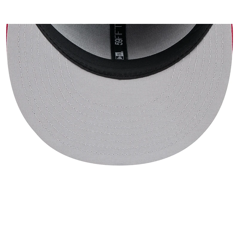 Casquette ajustée 59FIFTY Fresno Grizzlies noire New Era pour homme