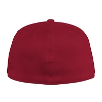 Casquette ajustée rouge pour homme adidas Fresno State Bulldogs On-Field