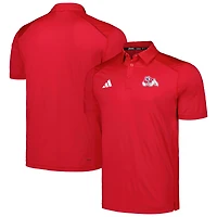 Men's adidas Red Fresno State Bulldogs Classic AEROREADY Polo