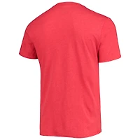 Men's Concepts Sport Heathered Charcoal/Red Fresno State Bulldogs Meter Top & Pants Sleep Set