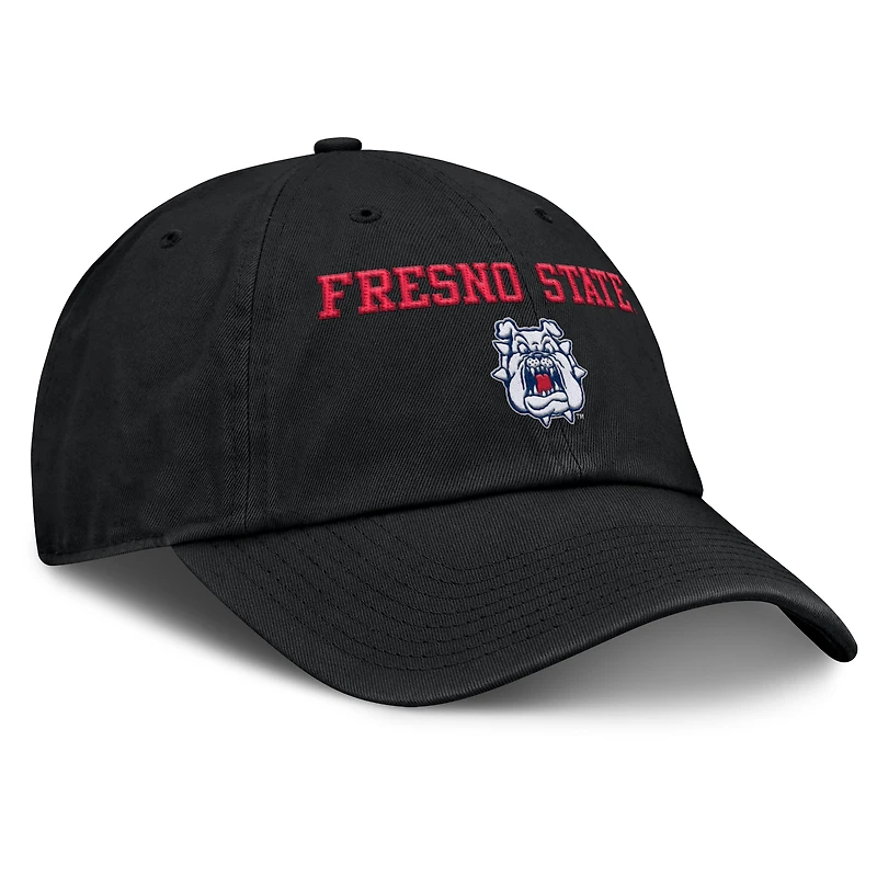 Casquette ajustable Myth noire pour homme des Bulldogs de Fresno State