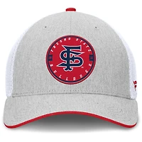 Men's Fanatics  Heather Gray Fresno State Bulldogs Trigger Flex Hat