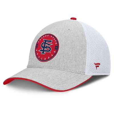 Men's Fanatics Heather Gray Fresno State Bulldogs Trigger Flex Hat