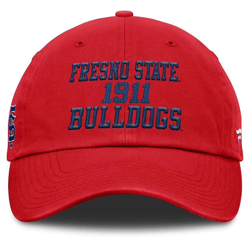 Casquette ajustable Archer rouge des Fresno State Bulldogs pour homme
