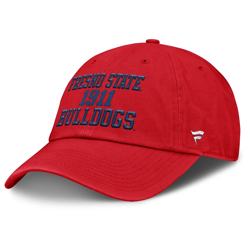 Casquette ajustable Archer rouge des Fresno State Bulldogs pour homme