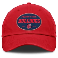Casquette ajustable rouge Candid des Bulldogs de Fresno State pour femmes Fanatics