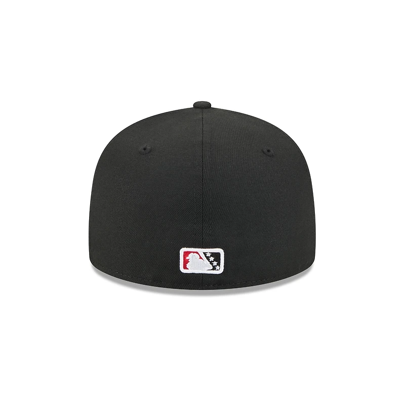 Casquette ajustée 59FIFTY noire New Era pour homme, thème Frisco RoughRiders