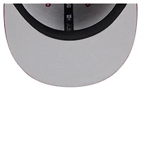 Casquette ajustée 59FIFTY pour homme de la collection authentique Frisco RoughRiders New Era bordeaux