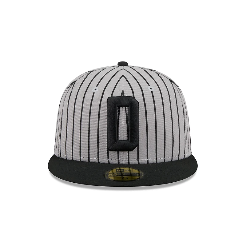 Casquette ajustée 59FIFTY pour homme New Era grise Frisco RoughRiders Theme Nights