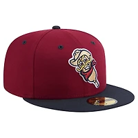 Men's New Era  Navy Frisco RoughRiders Theme Nights 59FIFTY Fitted Hat