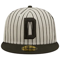 Men's New Era Gray/Black Frisco RoughRiders Theme Night 59FIFTY Fitted Hat